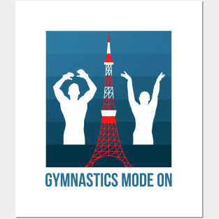 Gymnastics Mode ON - Tokyo 2020 Edition Posters and Art